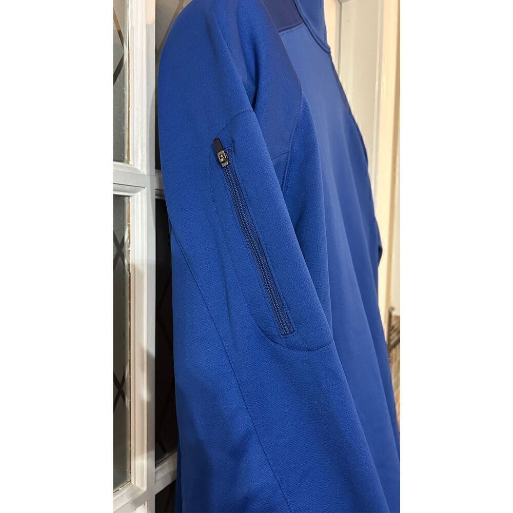 Sport-Tek Men’s Fleece 1/4-Zip Pullover Royal Blue Size XL - Picture 4 of 9